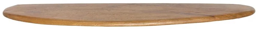 Polica z mangového dreva v prírodnej farbe 70 cm Ginosu – Light &amp; Living