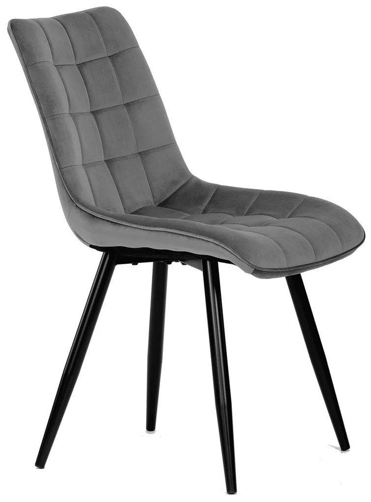 Súprava jedálenských stoličiek CT-384 GREY4, 4 ks
