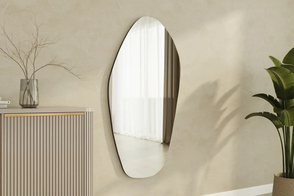 Zrkadlo Bella Black 60 x 120 cm