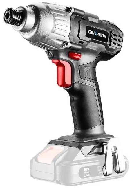 Aku vŕtačka Energy + 18V, Li-Ion, 58G012 GRAPHITE