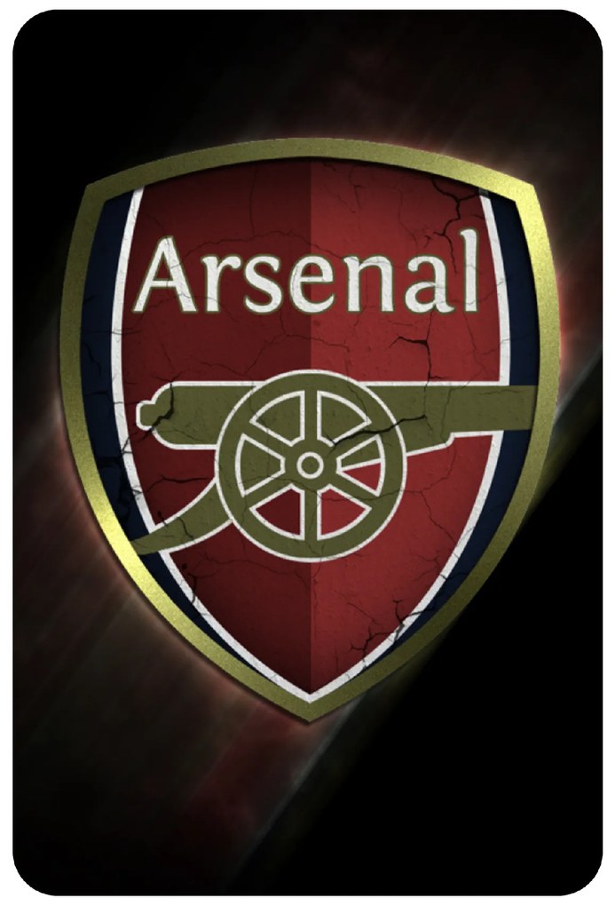 Textilná nálepka na stenu "Arsenal FC"