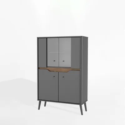 Nízka vitrína s osvetlením MODENA