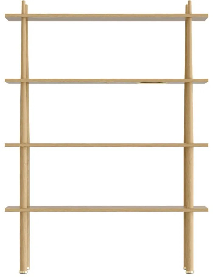 Modulárny policový systém v dekore duba v prírodnej farbe 110x148 cm Stories – UMAGE