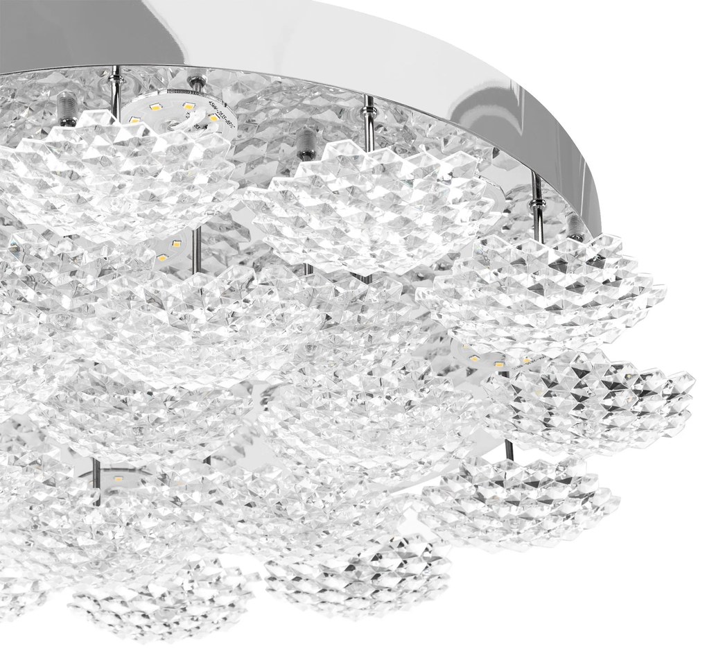 Toolight Toolight, LED stropné svietidlo 45cm, MS014-C, chrómová, OSW-09626
