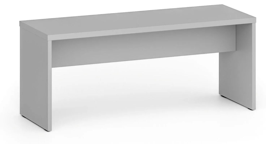 Šatníková lavica, 1000 mm, sivá