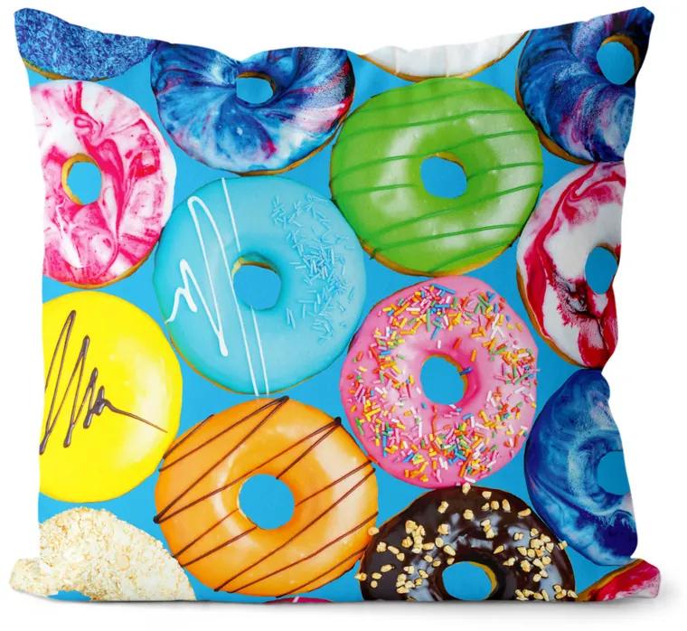 Vankúš Donuts (Veľkosť: 40 x 40 cm)