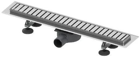 Tece Linus sprchový žľab 70 cm nerez lesk zebra 15100079 15.100.070