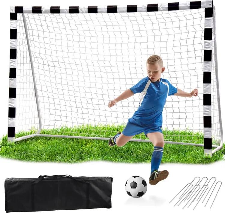 JOKOMISIADA Futbalová bránka 300 x 200 x 90 cm, štadiónová SP0661