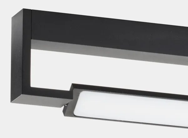 LED Kúpeľňové nástenné svietidlo DEKSTER LED/36W/230V IP44 čierna