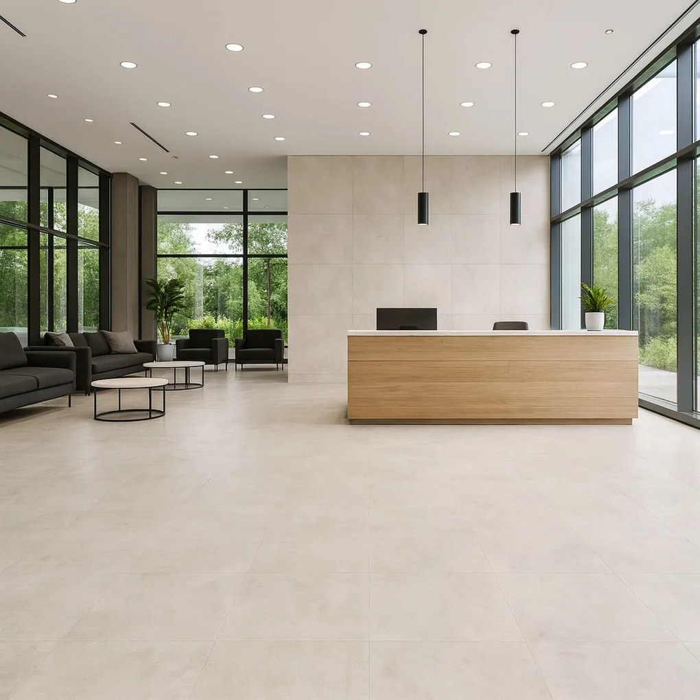 Beaulieu International Group, PVC podlaha - lino Master X Premium 3824, na mieru, šíře 2m,4m, béžová, pvc, chodba / predsieň