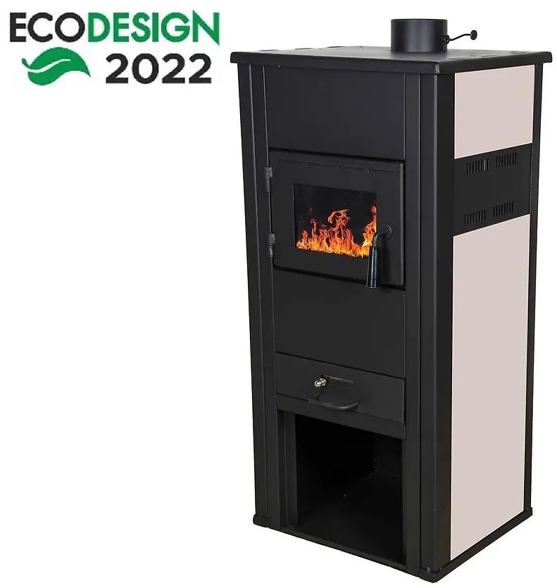 Krbové kachle Etaz A béžový s vodným plášťom 15,2 KW/9,2 KW