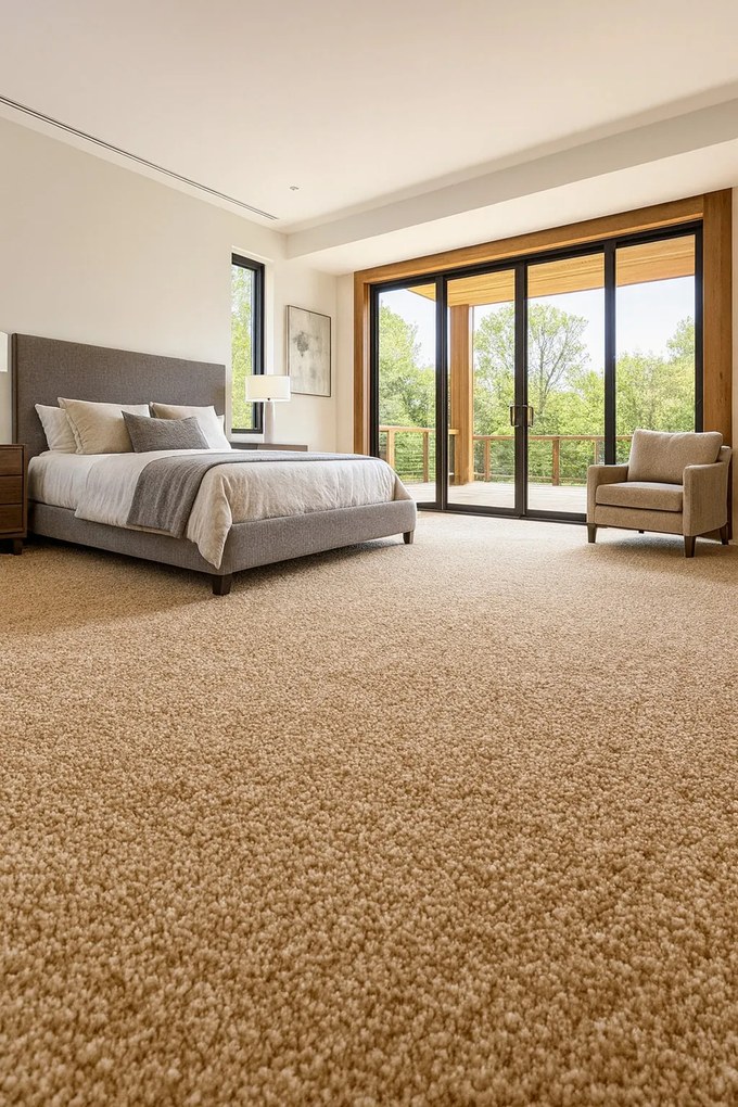 AladinWorld Expres, AKCIA: 120x170 cm Kusový koberec Velur Ultra béžový - obšitý zo všetkých strán, šíře, béžová, filc, kancelária