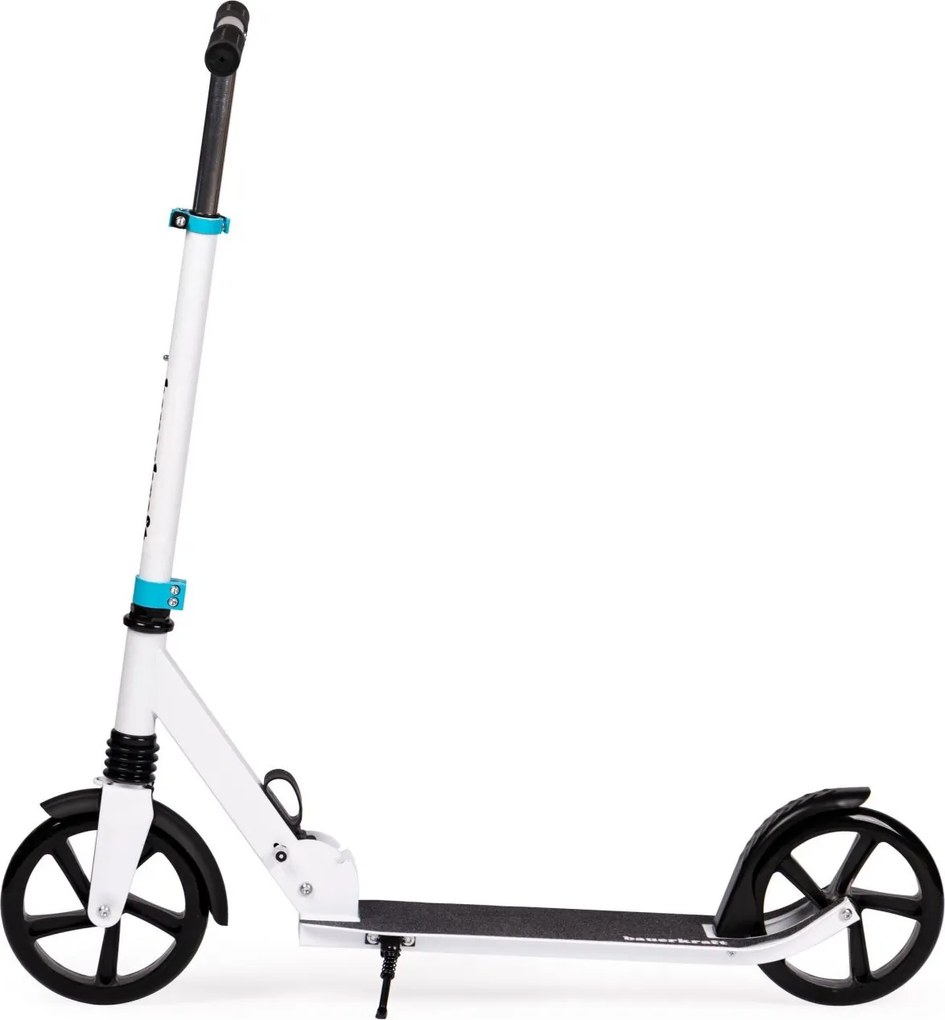 Bauerkraft Skladacia mestská kolobežka pre deti a mládež, 200 mm kolesá, nastav. riadidlá 95–105 cm