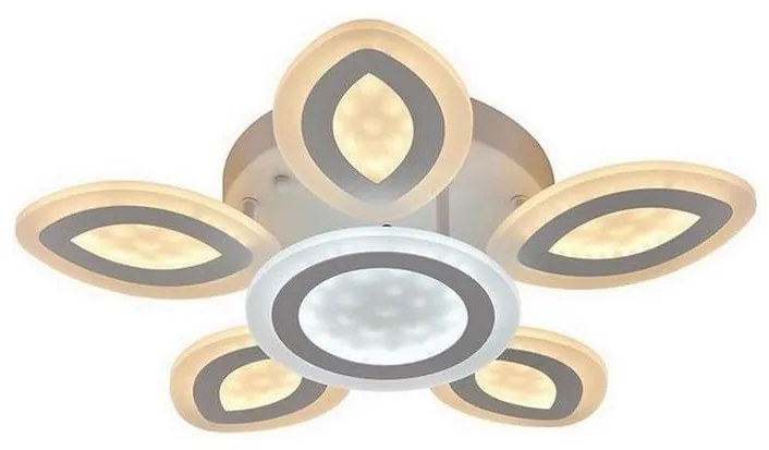 LED Stmievateľný prisadený luster LED/95W/230V 3000-6500K + diaľkové ovládanie