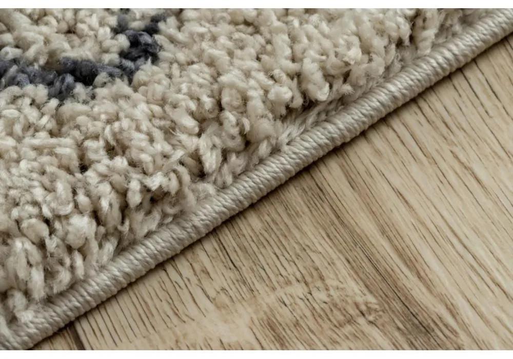 Kusový koberec Shaggy Agar krémový 200x290cm