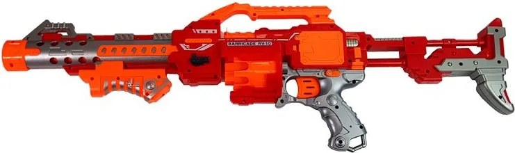 LEAN Toys Puška na penové šípky s otočným terčom 66 cm