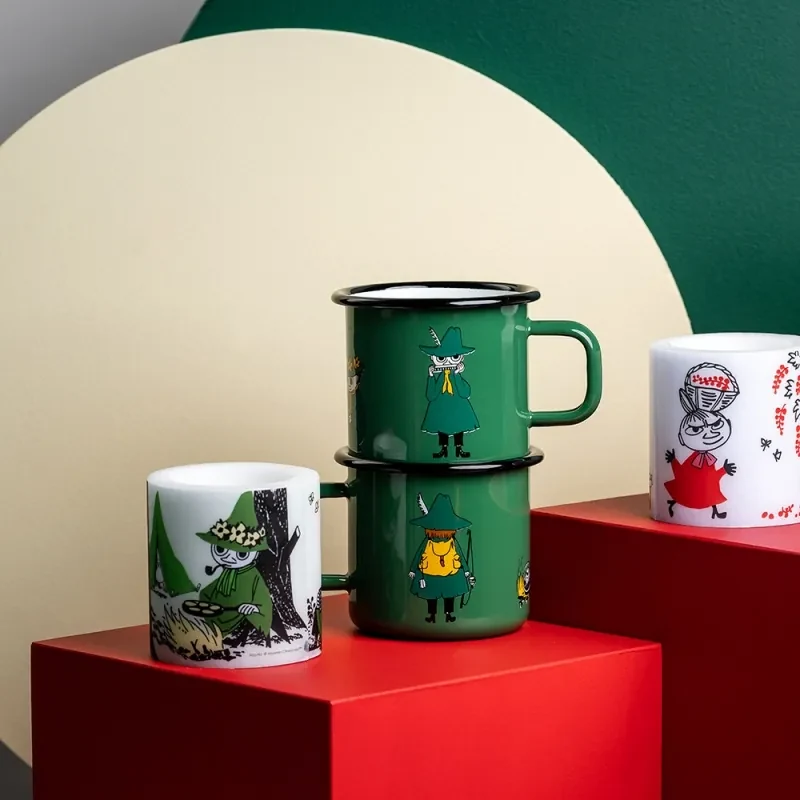 Hrnček Snufkin 0,37l, zelený