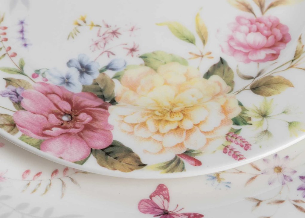 Porcelánový tanier Delicate Flowers, (fi) 27 cm, kvety