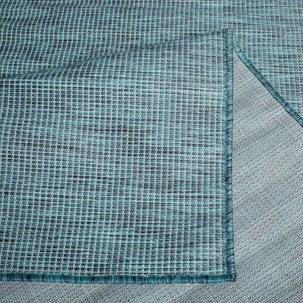 Dekorstudio Šnurkový koberec PALM 2778 - tyrkysový Rozmer koberca: 120x170cm