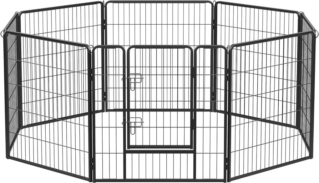 Ohrádka pro zvířata Thaso černá