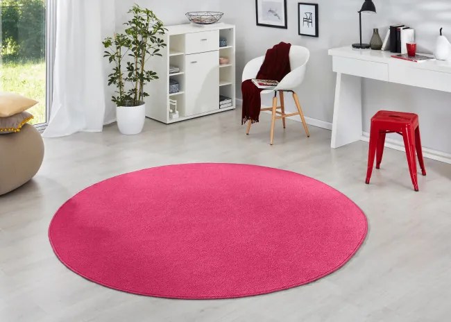 Koberec Hanse Home Fancy ružový kruh