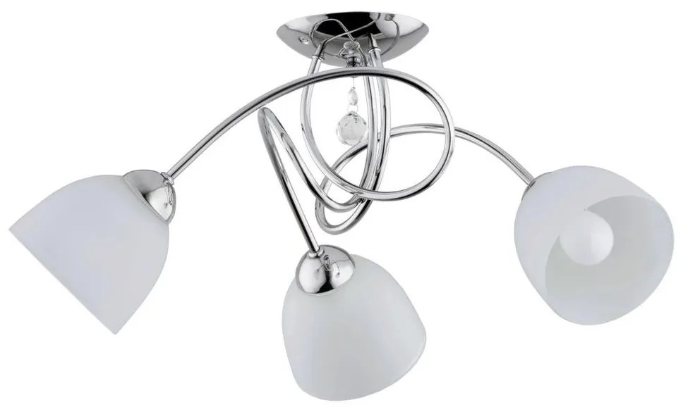 Prisadený luster BALENA 3xE27/60W/230V