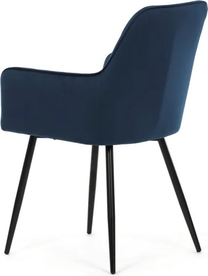 Jedálenská stolička modrá DCH-215 BLUE4