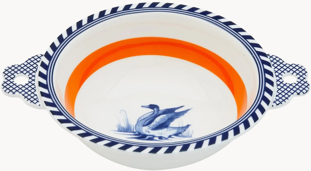 Porcelánová miska Bird Patterned
