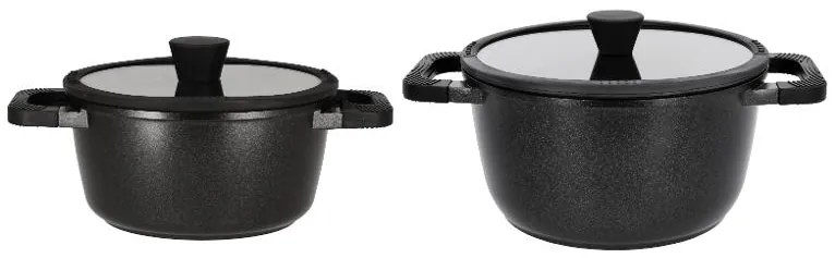 Silvercrest® Hrniec z hliníkovej zliatiny, 20 cm + Hrniec z hliníkovej zliatiny, 24 cm (800011883)