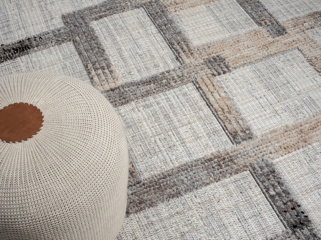 Kusový koberec Balania beige, 160x230, béžová, chodba / predsieň, My Flair