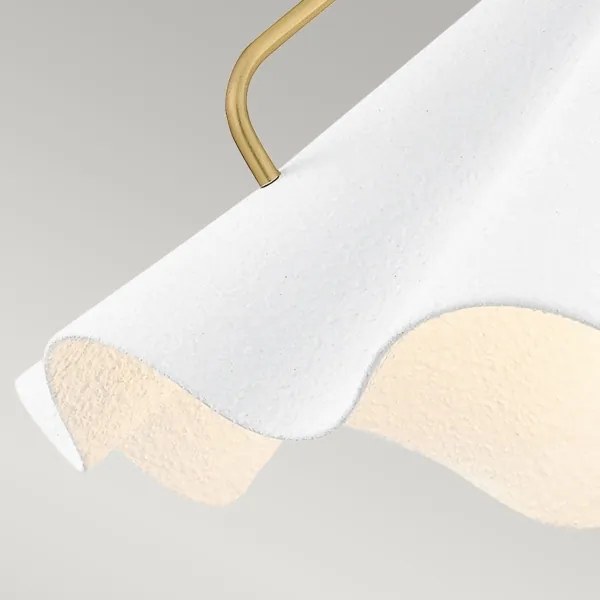 Quoizel QZ-MEJIA-1P-S-AB - Luster na tyči MEJIA 1xE27/60W/230V pr. 35,6 cm mosadz