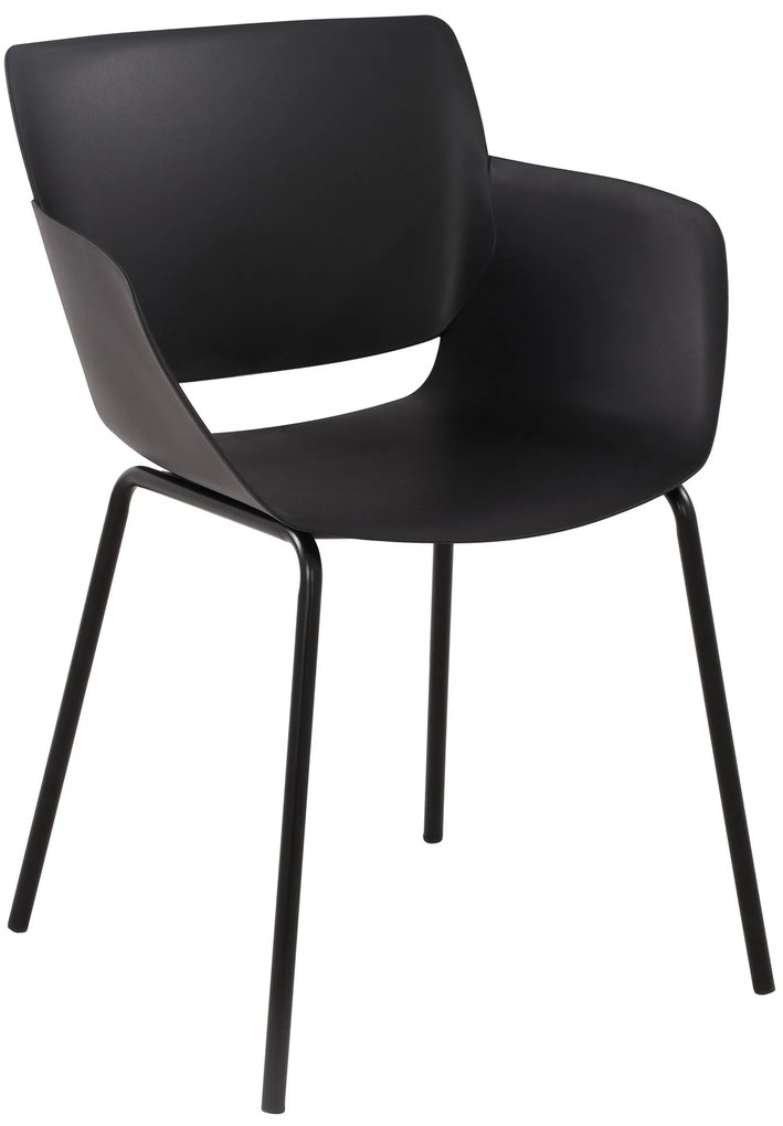 Stolička Alpena - čierna