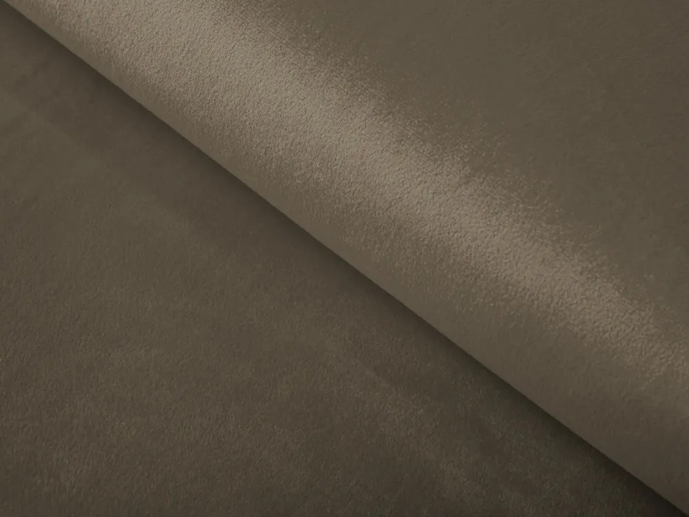 Biante Zamatový obdĺžnikový obrus SV-031 Hnedá khaki 100x160 cm