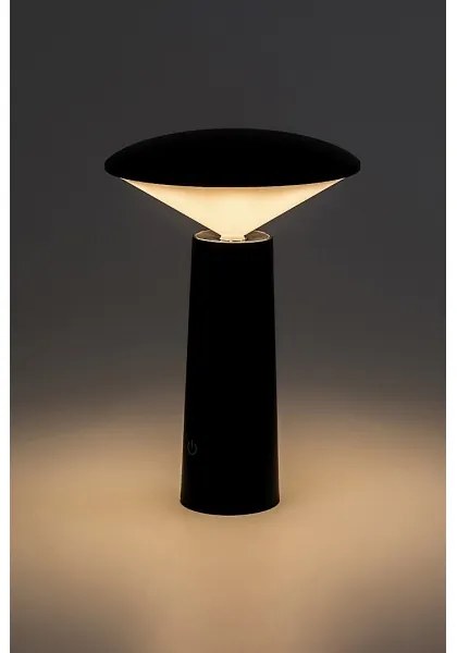 Rabalux 77147-LED Stm. nab. dot. stolná lampa POLPERRO LED/3W/3,7V 1200mAh čierna