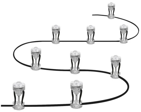 Ledvance - LED RGB Vonkajšia predlžovacia sada SMART+ 9xLED/2,5W/230V IP65 Wi-Fi