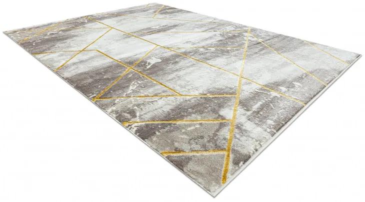 Dywany Łuszczów Kusový koberec Core 1818 Geometric ivory/gold - 160x220 cm