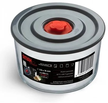 Simax Sklenená dóza PUMP & PUMP 1 l