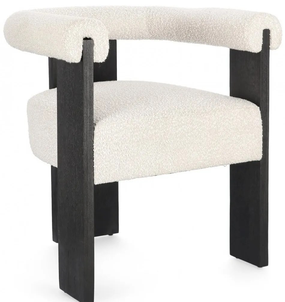 AGAPE ČALÚNENÉ KRESLO grey/black