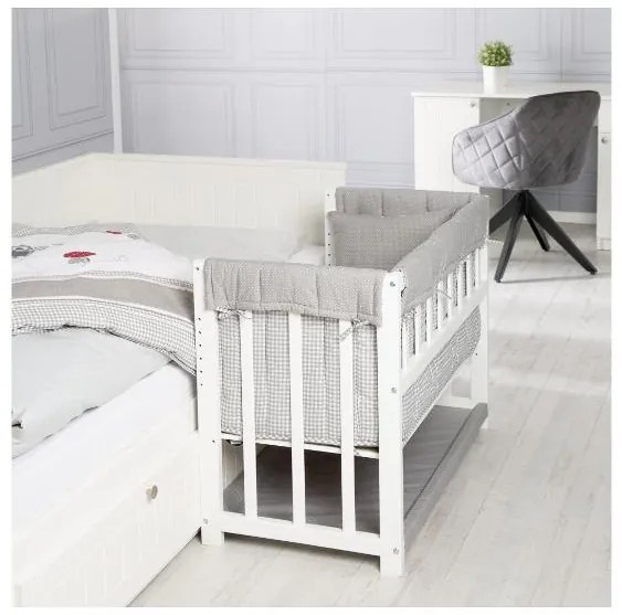 roba Detská postieľka 4 v 1 (biela)  (100397051)