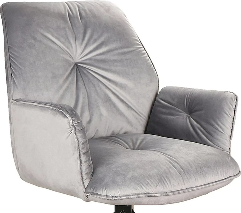 SI Boogie II Velvet stolička sivý