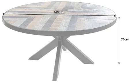 Jedálenský stôl okrúhly Stone 45673 Ø140cm Kameň  - Komfort-nábytok