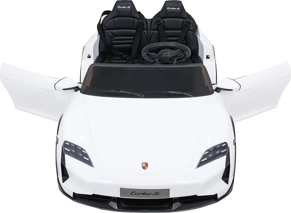 Ramiz Porsche Taycan Turbo S Biele vozidlo