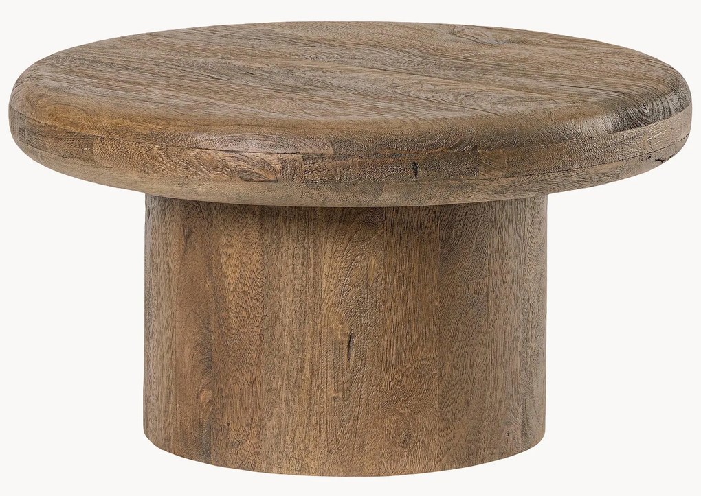 Okrúhly konferenčný stolík z mangového dreva Lopez