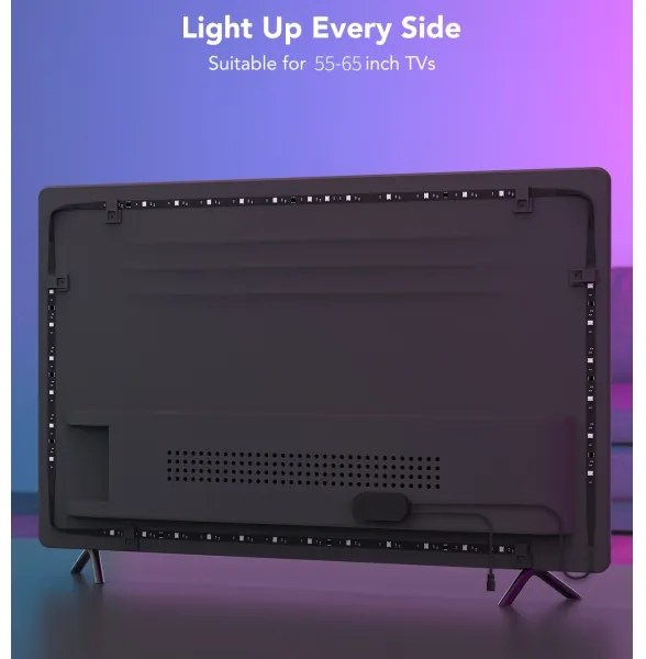 Govee - TV 55-65" SMART LED podsvietenie RGBIC Wi-Fi