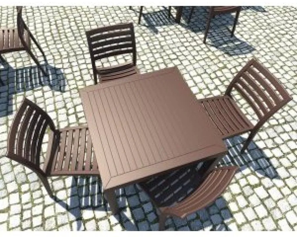 ARES 80 záhradný stôl teak