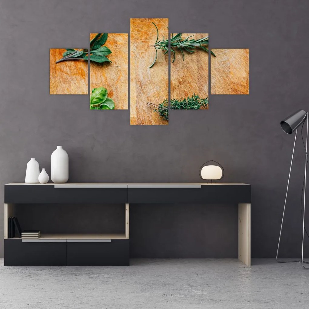 Obraz - Bylinky (125x70 cm), 40 ďalších rozmerov