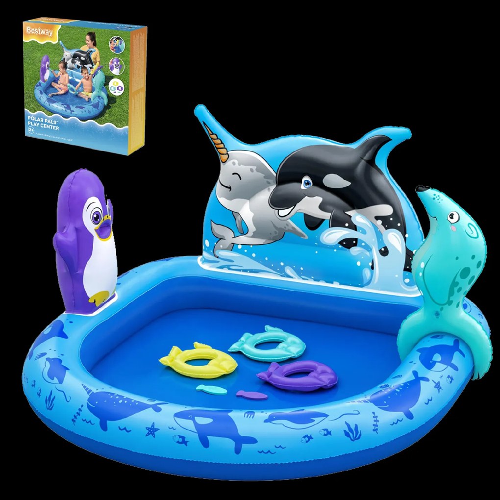 CH NAFUKOVACIE IHRISKO / POLAR PALS BAZÉN NA PÁDLOVANIE 1,34 X 1,31 X 73 M *2120