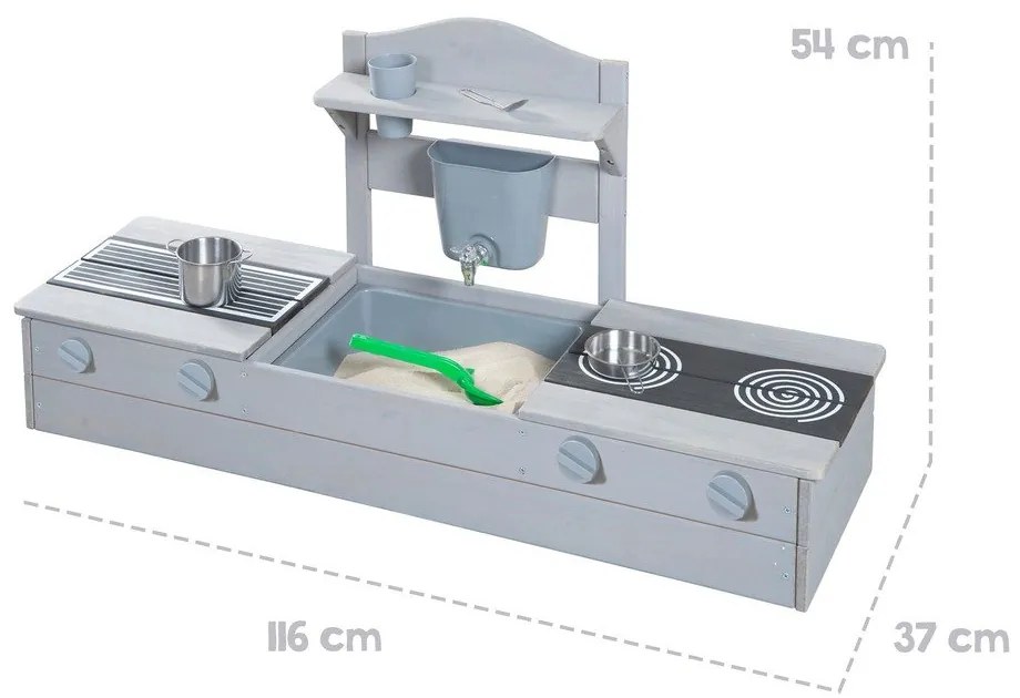 Detská záhradná kuchynka Outdoor+ – Roba