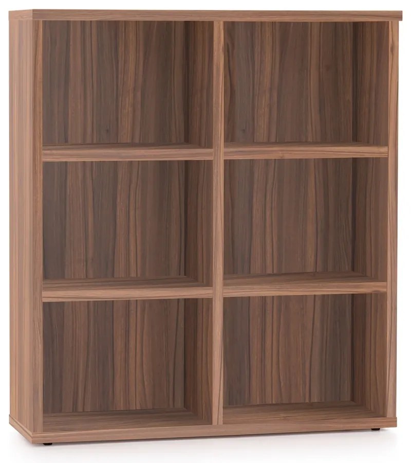 Stredný regál Visio 100 x 34 x 113,7 cm, orech