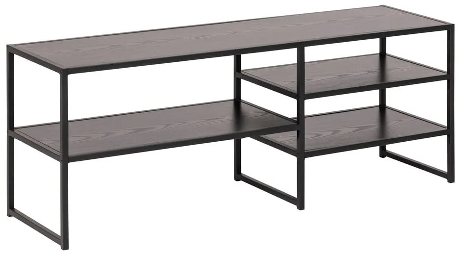 Čierny TV stolík Actona Seaford